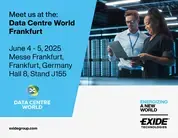 Exide Technologies to present latest energy storage solutions for data center applications at Data Centre World Frankfurt