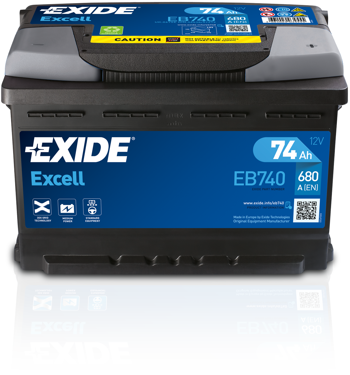 Exide Excell – Allrounder Autobatterie