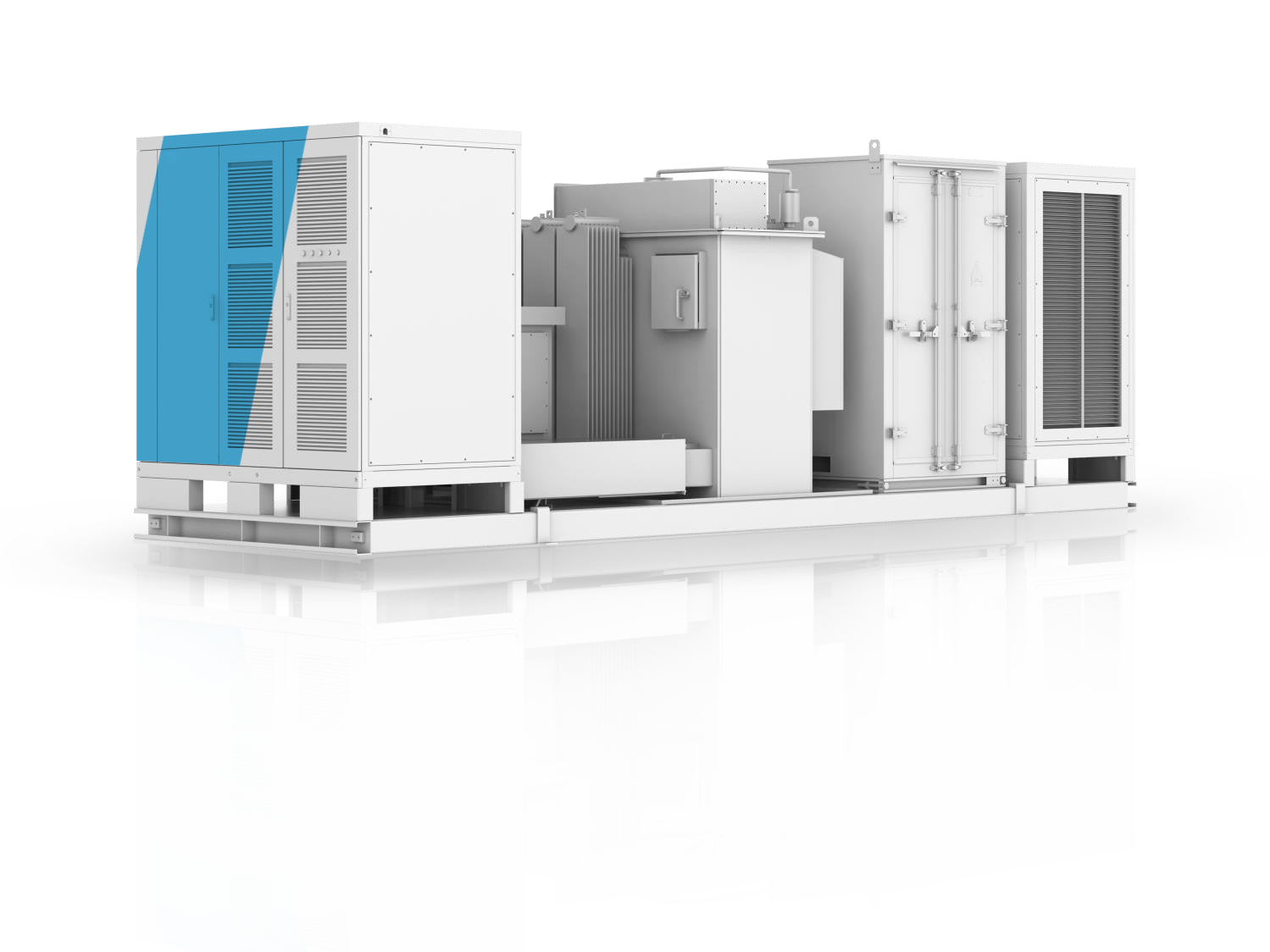 Converter Skid 3450kVA for BESS application, renewalbe energy storage systems, battery energy storage systems for grid stabilization, energy trading