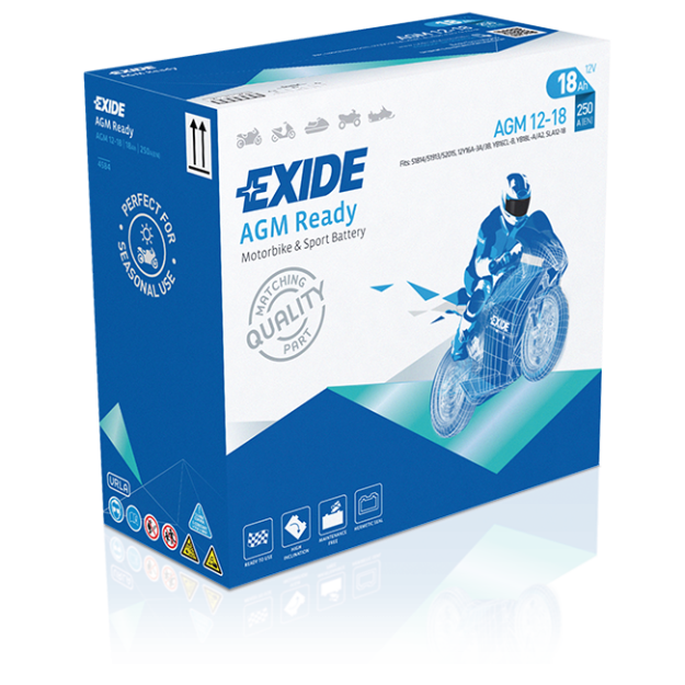 Exide AGM Ready Packaging