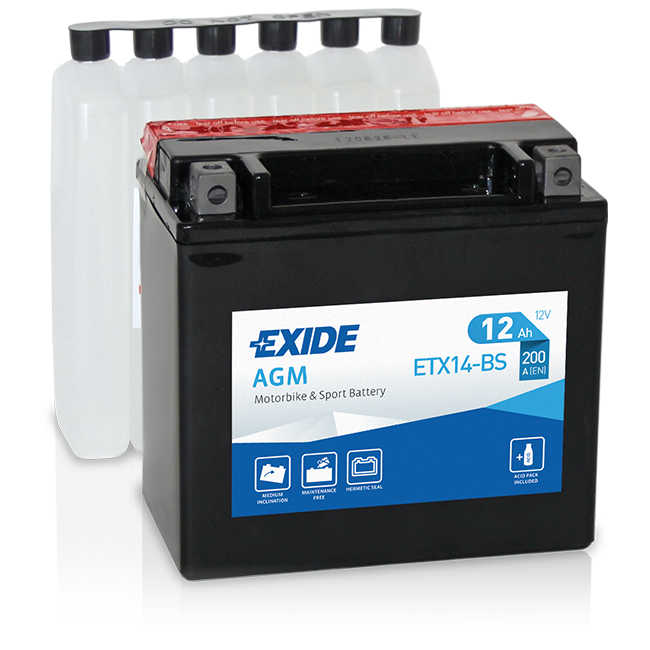 Exide AGM - Absorbent Glass Mat Battery