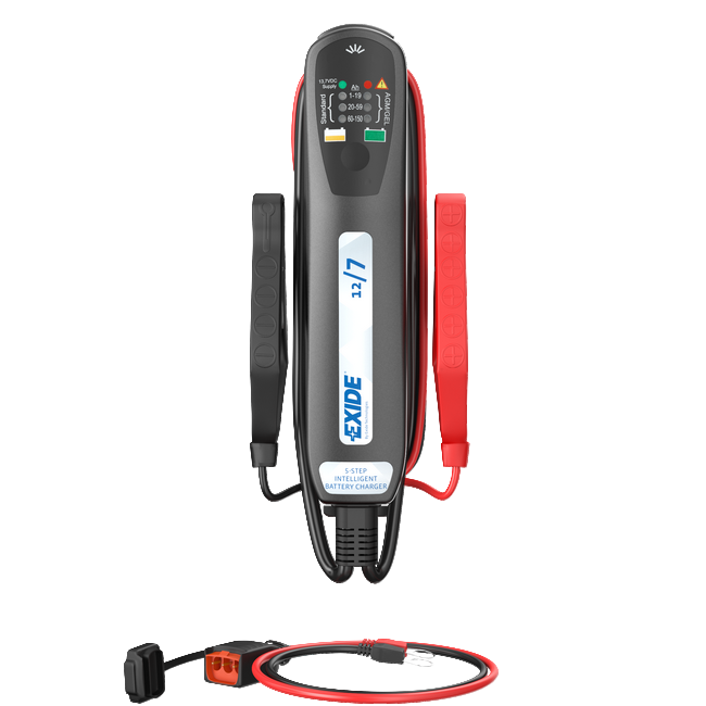 Exide car battery on sale charger