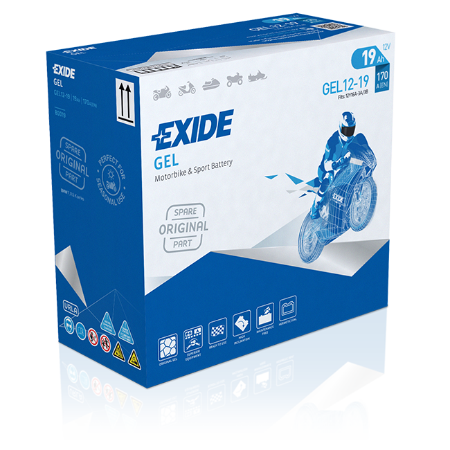 Batterie Exide GEL 12V 30Ah Exide De 20Ah à 30Ah