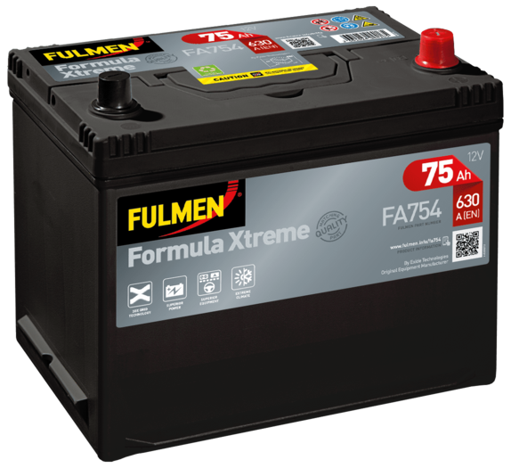 Batterie FULMEN FORMULA XTREME FA456 12V 45AH 390A - Batteries