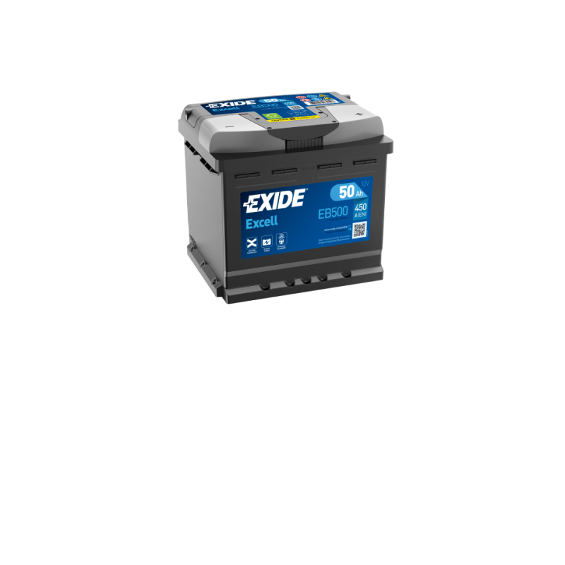 555 59 EXIDE EB620 EXCELL Batterie 12V 62Ah 540A B13 Bleiakkumulator