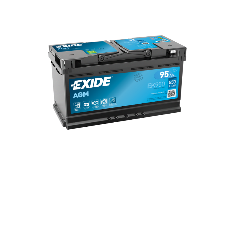 EK950 EXIDE Start-Stop EK950 (017AGM) Batterie 12V 95Ah 850A B13 L5 AGM- Batterie EK950 (017AGM), AGM95SS ❱❱❱ Preis und Erfahrungen