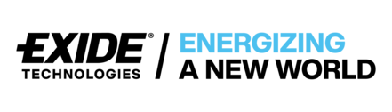 Simple blue and black logo design.