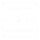 Original equipment manufacturer logo in white.