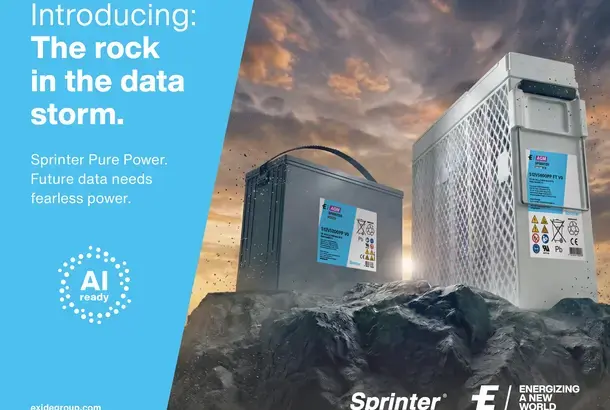 Exide extends Sprinter Pure Power portfolio - catering to AI-driven data centers
