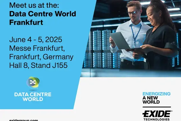 Exide Technologies to present latest energy storage solutions for data center applications at Data Centre World Frankfurt