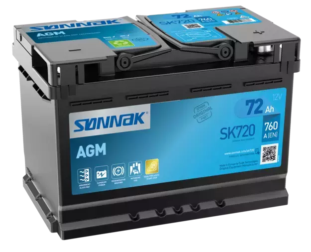 Sonnak AGM SK720 battery