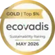 Exide Technologies' EcoVadis GOLD-rating bekreftet på nytt