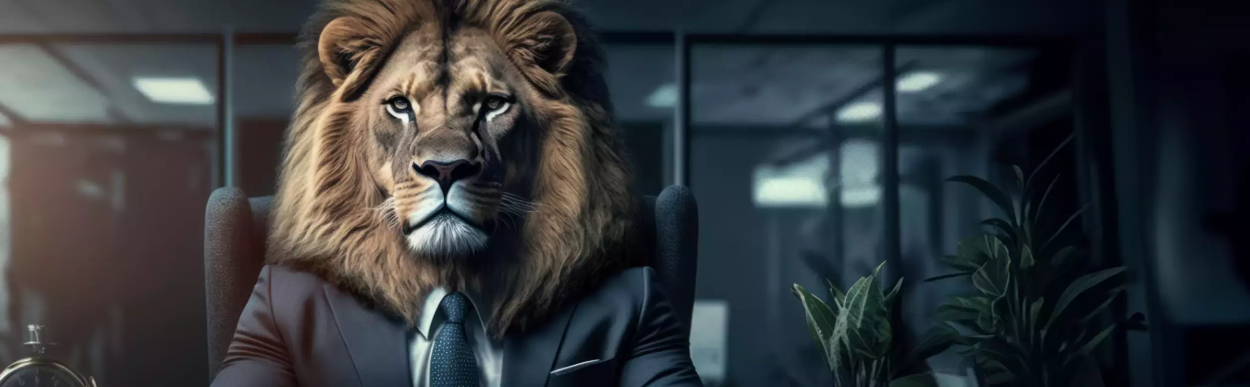 The lion who manages your data-business