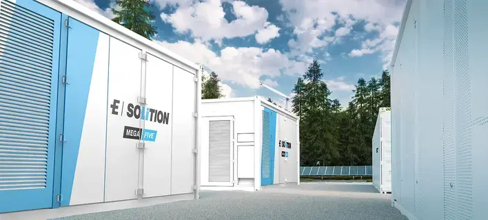 Solition Mega - Battery Energy Storage System, containerized energy storage system based on lithium-ion technology