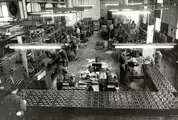Baterias Exide em exposição em Zaragoza, Espanha