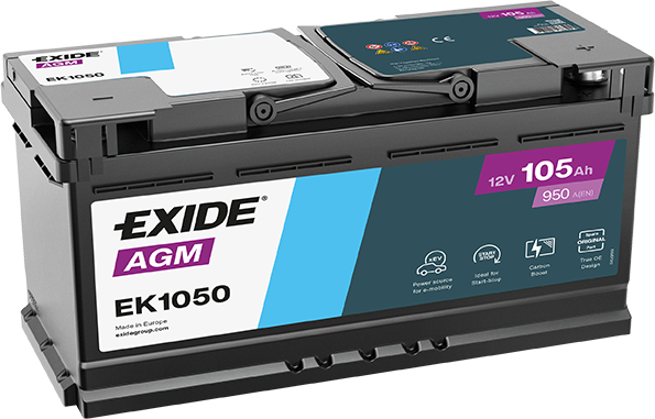 Exide AGM - Автомобильный аккумулятор | Exide