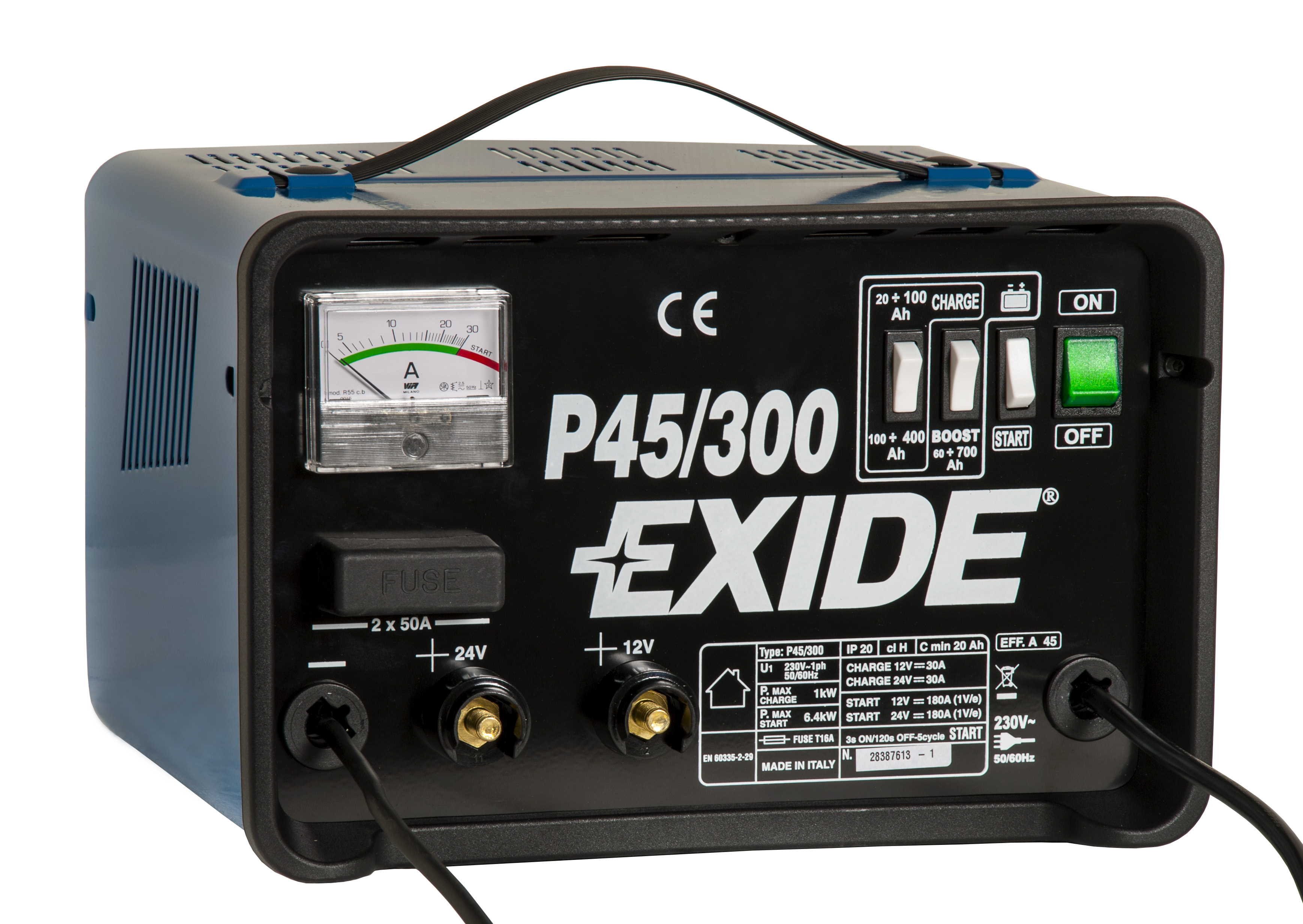 Exide Workshop charger P45, P50 & P90 | Exide