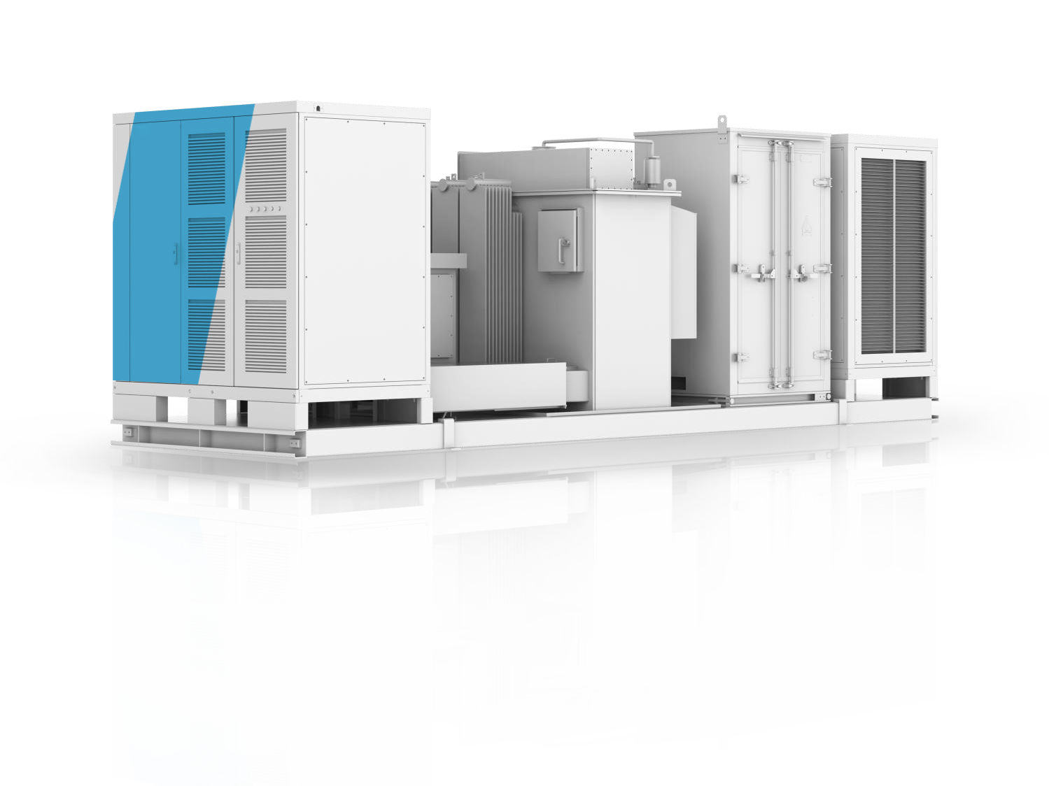Converter Skid 3450kVA for BESS application, renewalbe energy storage systems, battery energy storage systems for grid stabilization, energy trading