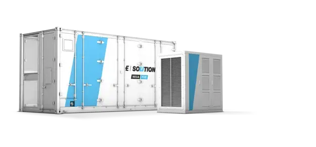 Solition Mega Five Battery Energy Storage System BESS, renewable energy integration, peak-shaving, micro grid, grid stability, FCR, Freqeuncy Containment Reserve 