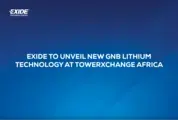Exide To Unveil New Lithium Technology At TowerXchange Africa