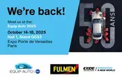 The Fulmen brand makes a strong comeback at Equip Auto with a new range of Heavy-Duty batteries and innovations dedicated to electric vehicles