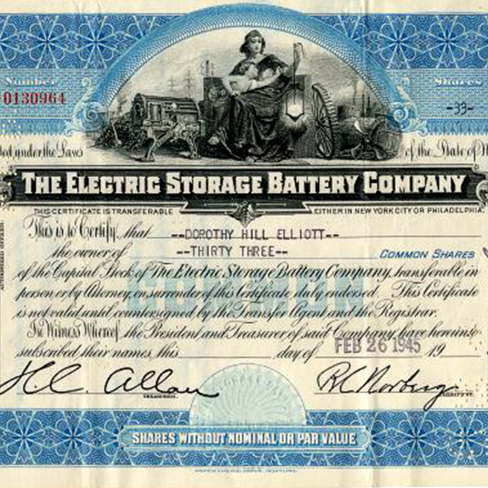 Electric Storage Battery Company